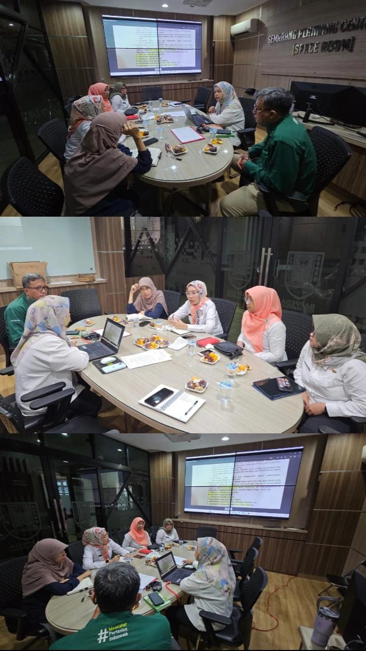 Rakor Diseminasi Satu Data Pemerintahan Dalam Negeri di Space Room Bappeda